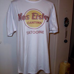 Star Wars Mos Eisley Cantina T Shirt White Size 3X
